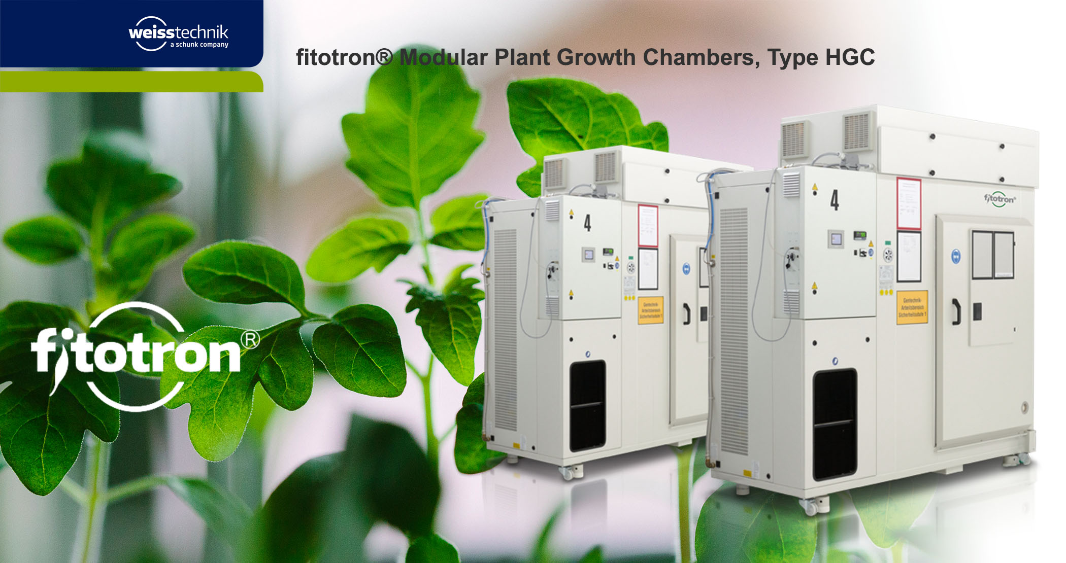 Fitotron HGC moduláris növénynevelő tesztkamra